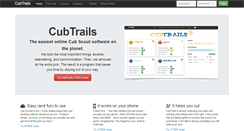 Desktop Screenshot of cubtrails.com